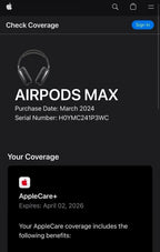AirPods Max 3W92