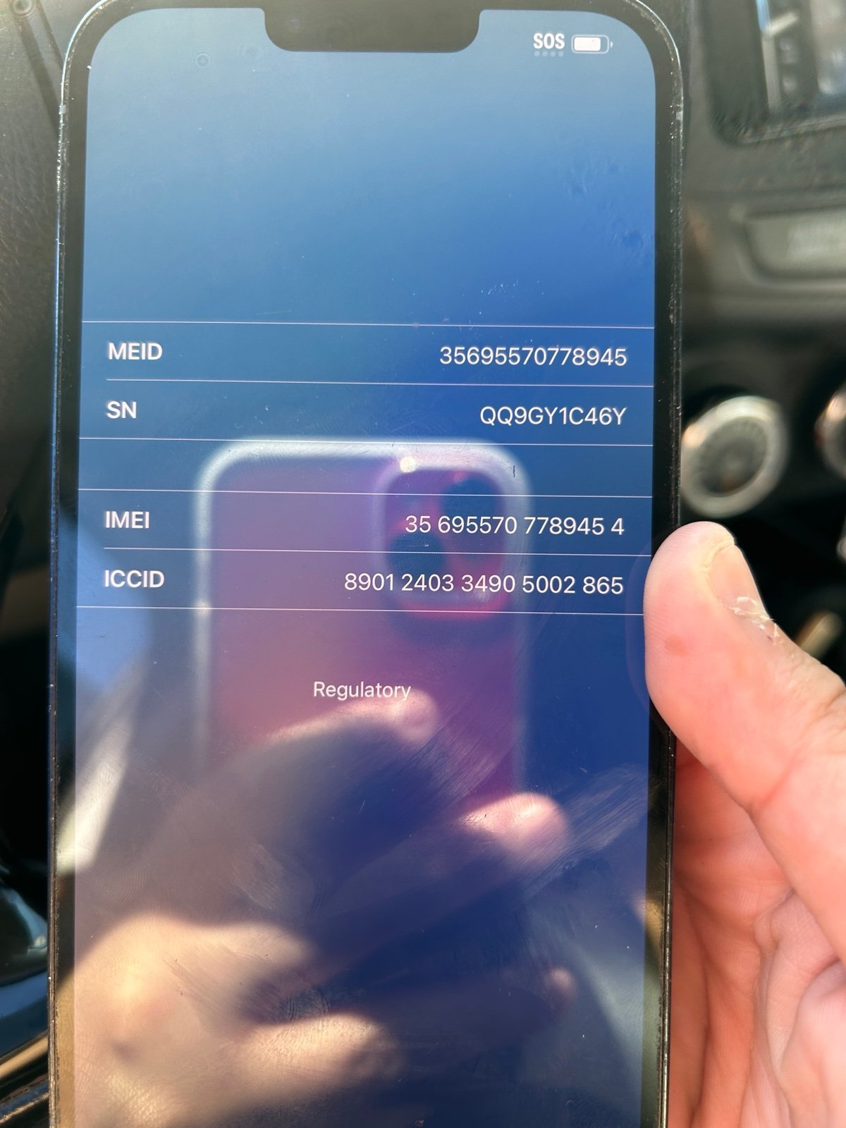 Apple iPhone 13 Pro Max 128 GB in Sierra Blue Unlocked 6Q35