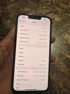 Apple iPhone 13 Pro 256 GB in Sierra Blue unlocked 8V58
