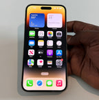 Apple iPhone 14 Pro Max 256 GB in Gold for Unlocked CRACKED BACK 2E87