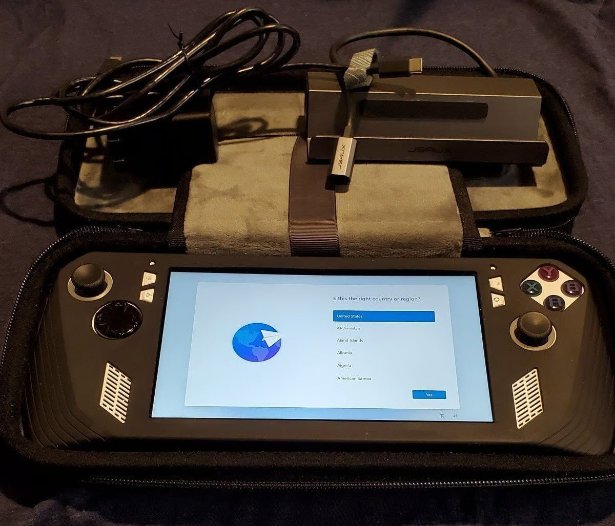 Asus Rog Ally 7鈥?120 Hz FHD 1080p Gaming Handheld (Z1 Extreme Processor) (2TB) 7T78