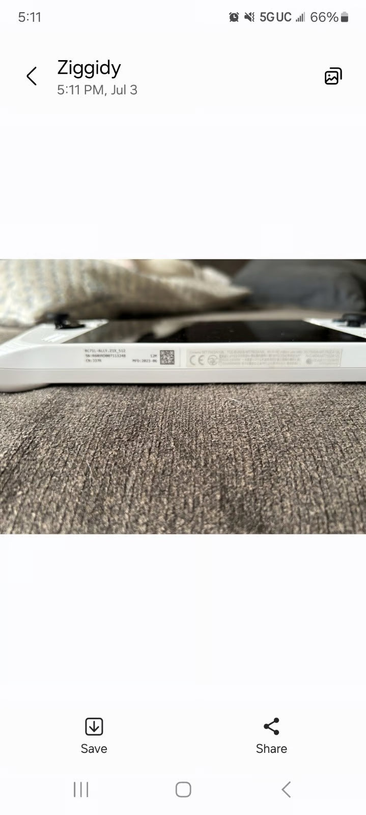 ASUS  ROG ALLY 120HTZ 3G97