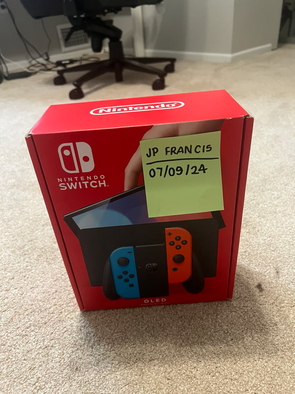 Nintendo switch oled console 8M61