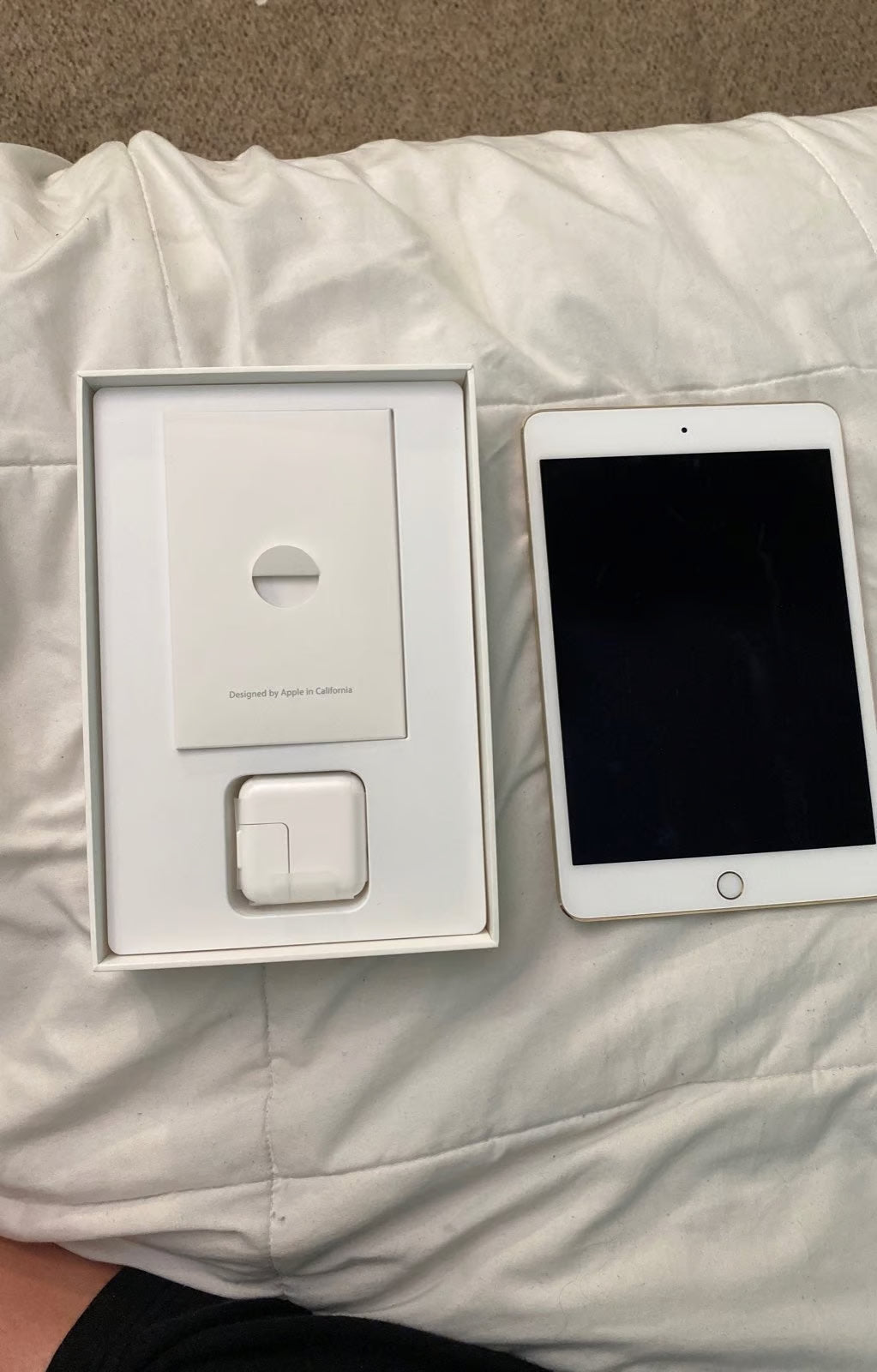 iPad mini 4th generation Gold 128 GB 5D21