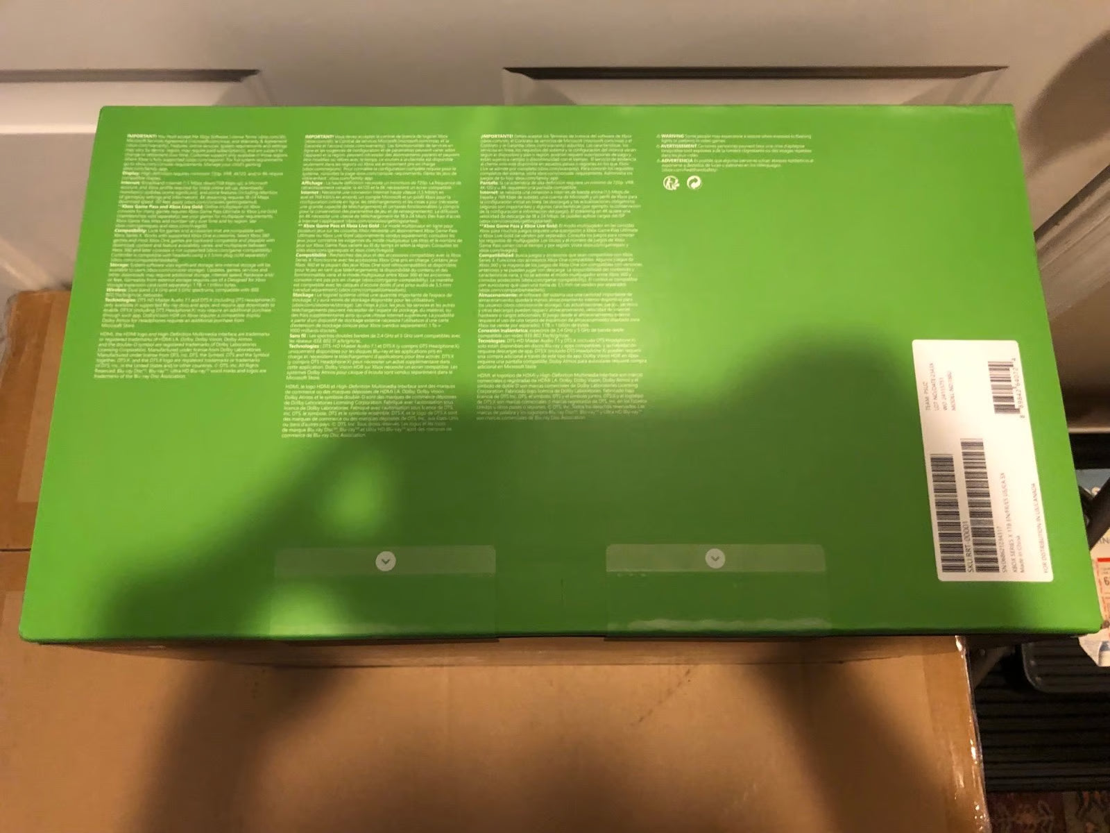 Brand New Sealed Microsoft Xbox Series X 1TB Video Game Console - Black 2K53