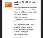 macbook air m1 2022 2H66