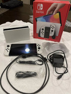 MINT condition Nintendo Switch OLED + Free Carrying Case 3R12