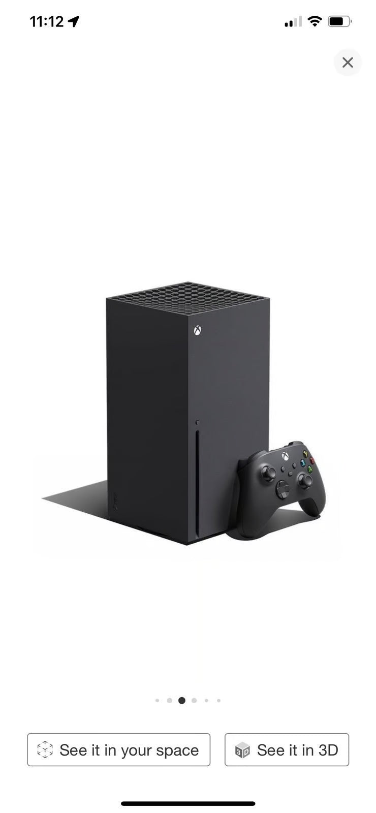 Xbox series x Console 5T29