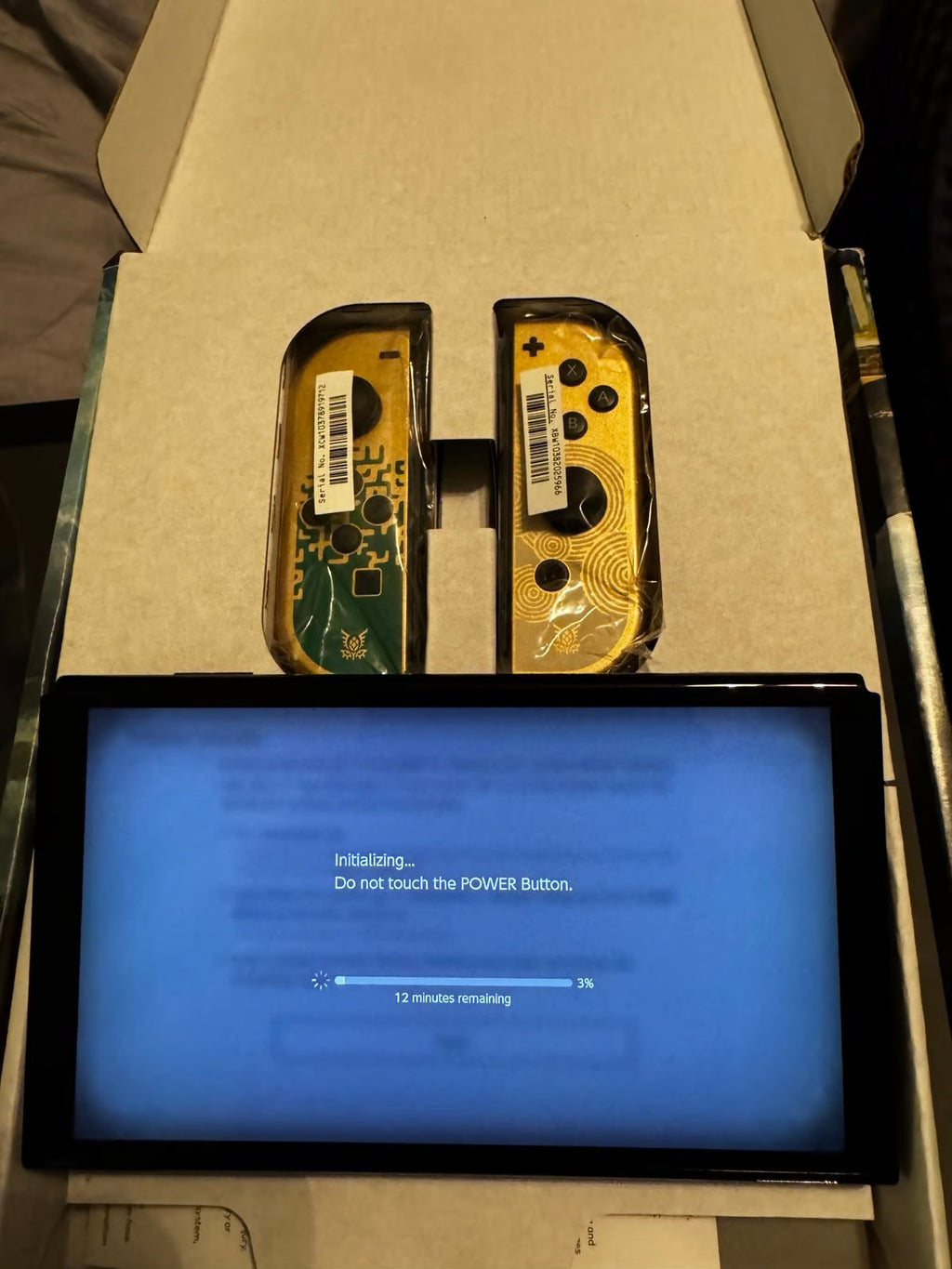 Nintendo Switch - Zelda TOK Edition - OLED bundle 7M15