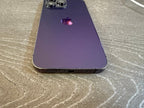 UNLOCKED Apple iPhone 14 Pro Max 256 GB Deep Purple MQ8W3LL/A Used 6V19