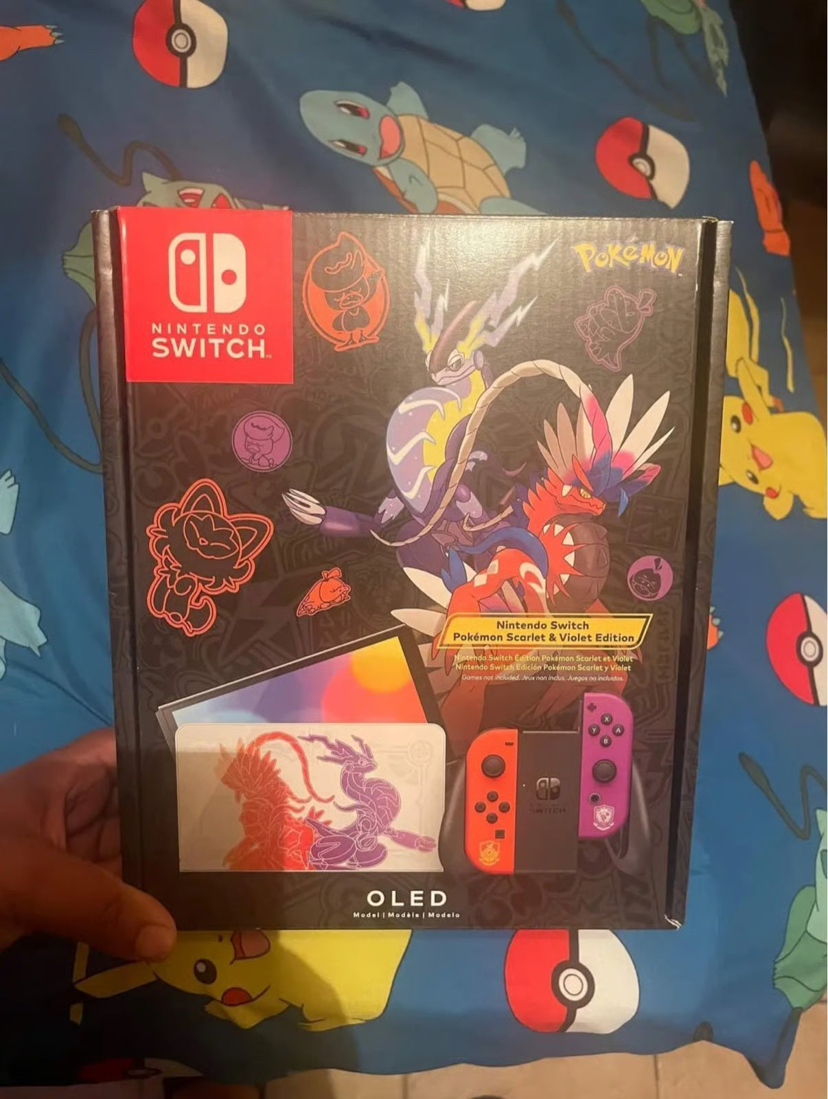 Nintendo switch OLED pokemon 8H52