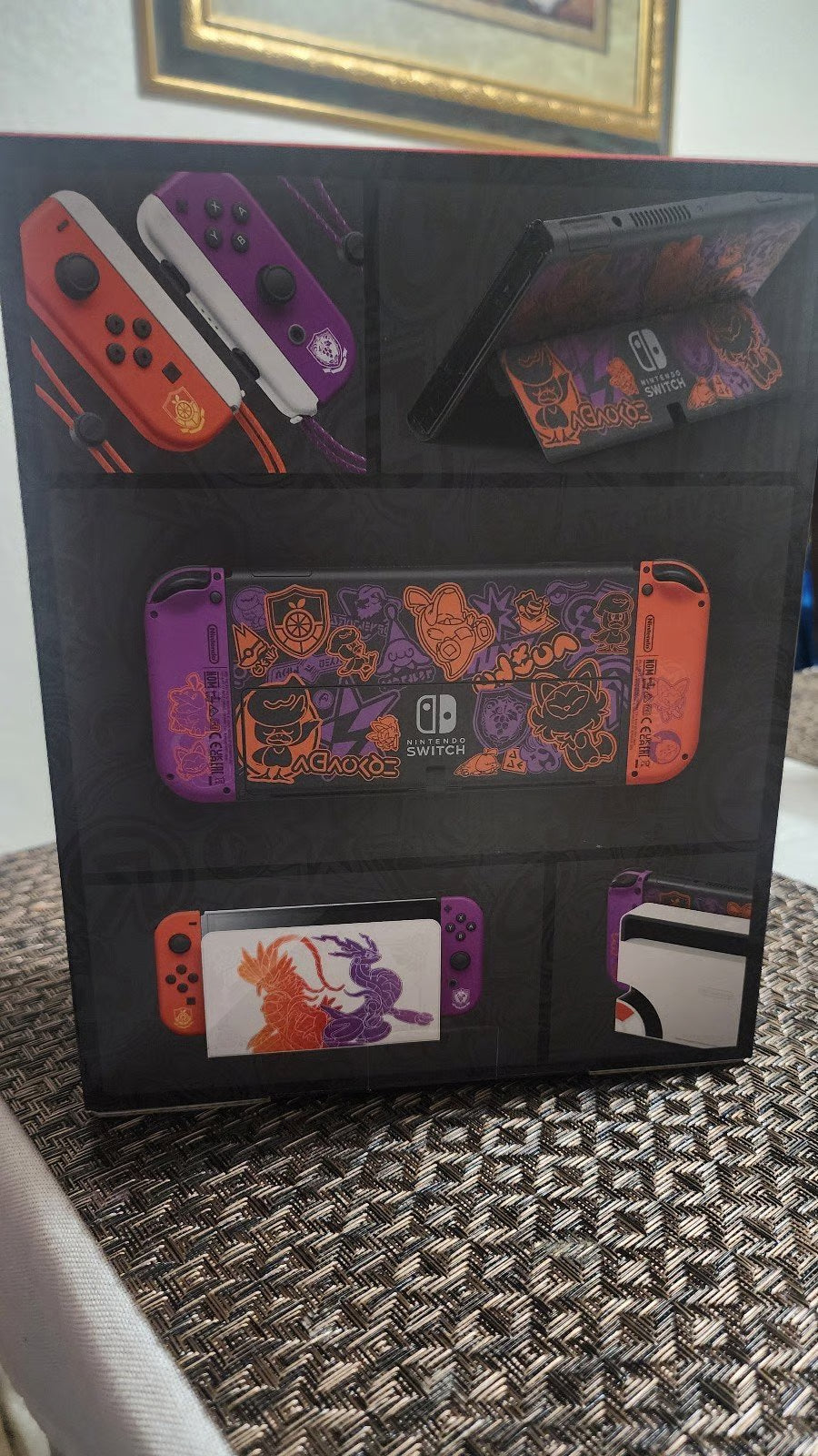 Pokemon scarlet violet Nintendo switch OLED Console BRAND NEW 3O25