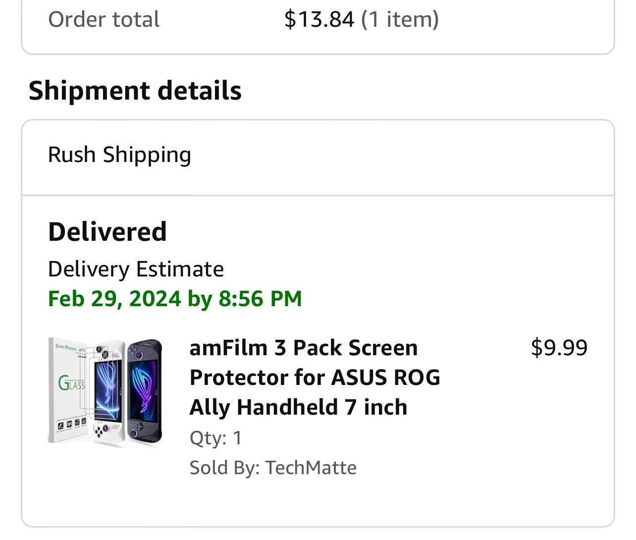 ASUS rog ally z1 extreme w/ Accessories MINT CONDITION 7F71