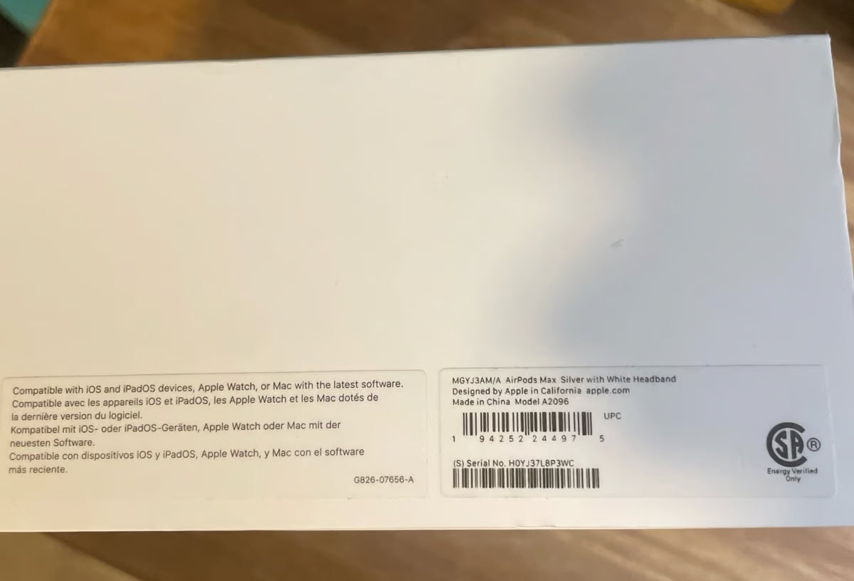 AirPod Max Silver 9F89