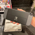 Nintendo Switch (OLED Model) Super Smash Bros. 64GB Console - Gray - CIB 3U21