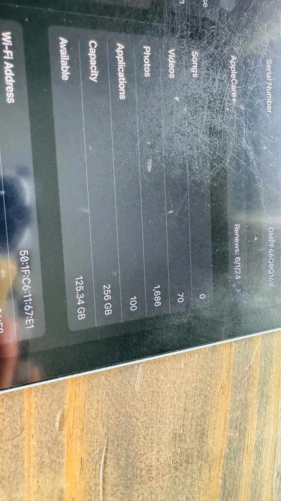 ipad air 4th generation 256gb WITH iPad pencil 9W75