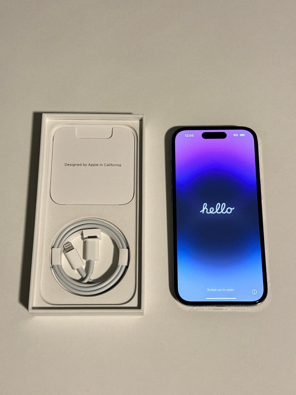 iPhone 14 Pro (T-mobile) Deep Purple 128gb 5E93