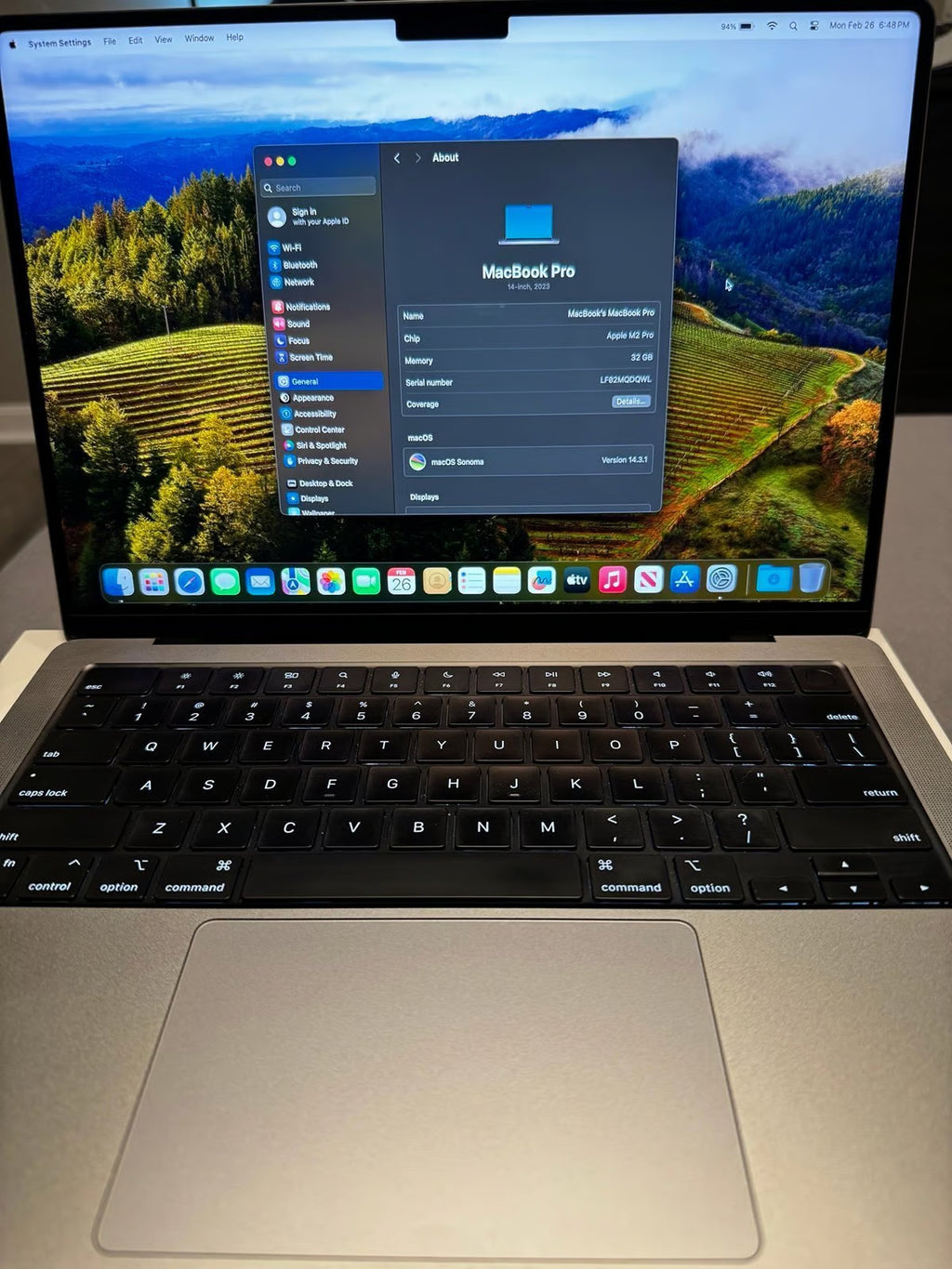 2023 14鈥?MacBook Pro 6D29