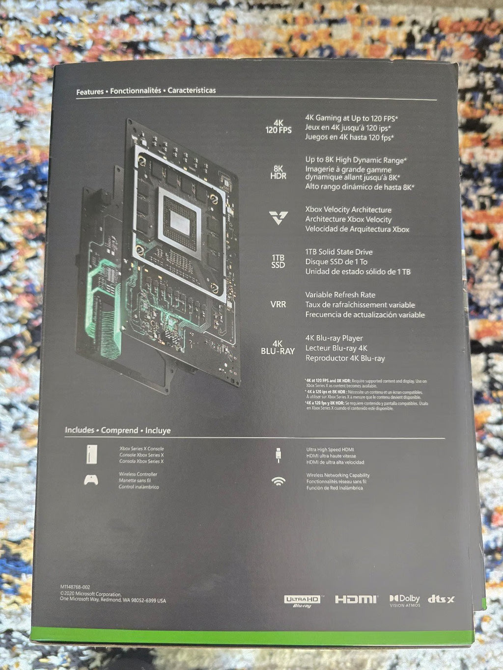 Microsoft Xbox Series X 1TB Console Black 1Z92