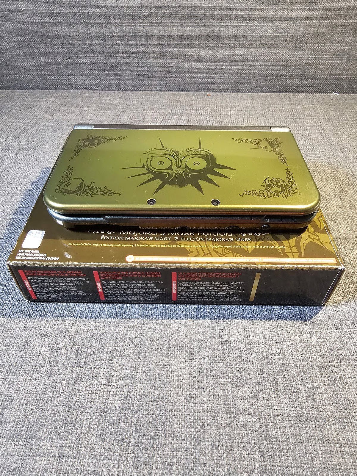 New Nintendo 3DS XL The Legend of Zelda: Majora's Mask Limited Edition
