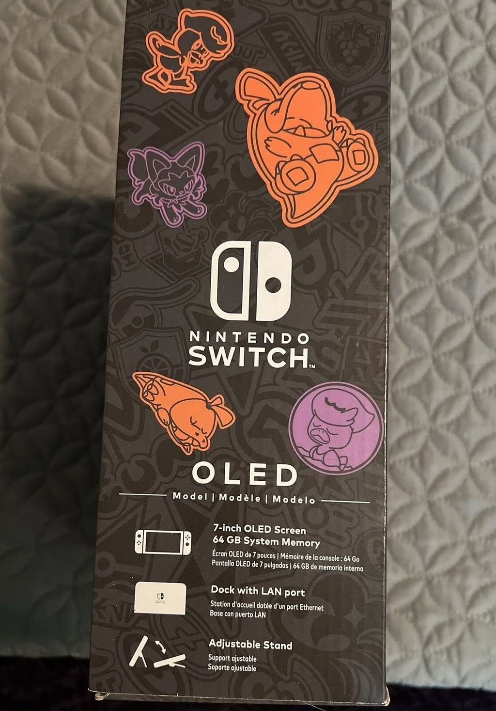 Pokemon Scarlet and Violet Edition Console OLED Model Nintendo Switch US Ed NEW 5S28