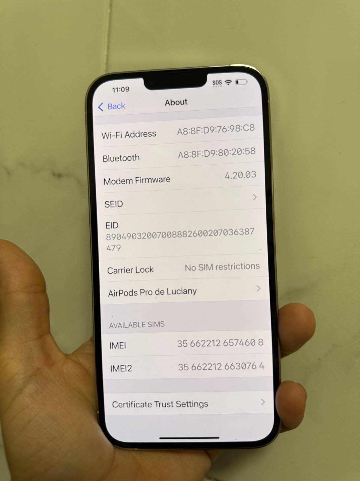 New in box iPhone 13 Pro MaX 256GB 9M65