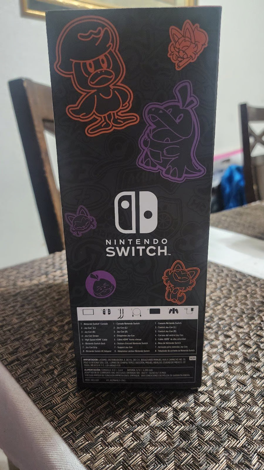 Pokemon scarlet violet Nintendo switch OLED Console BRAND NEW 3O25