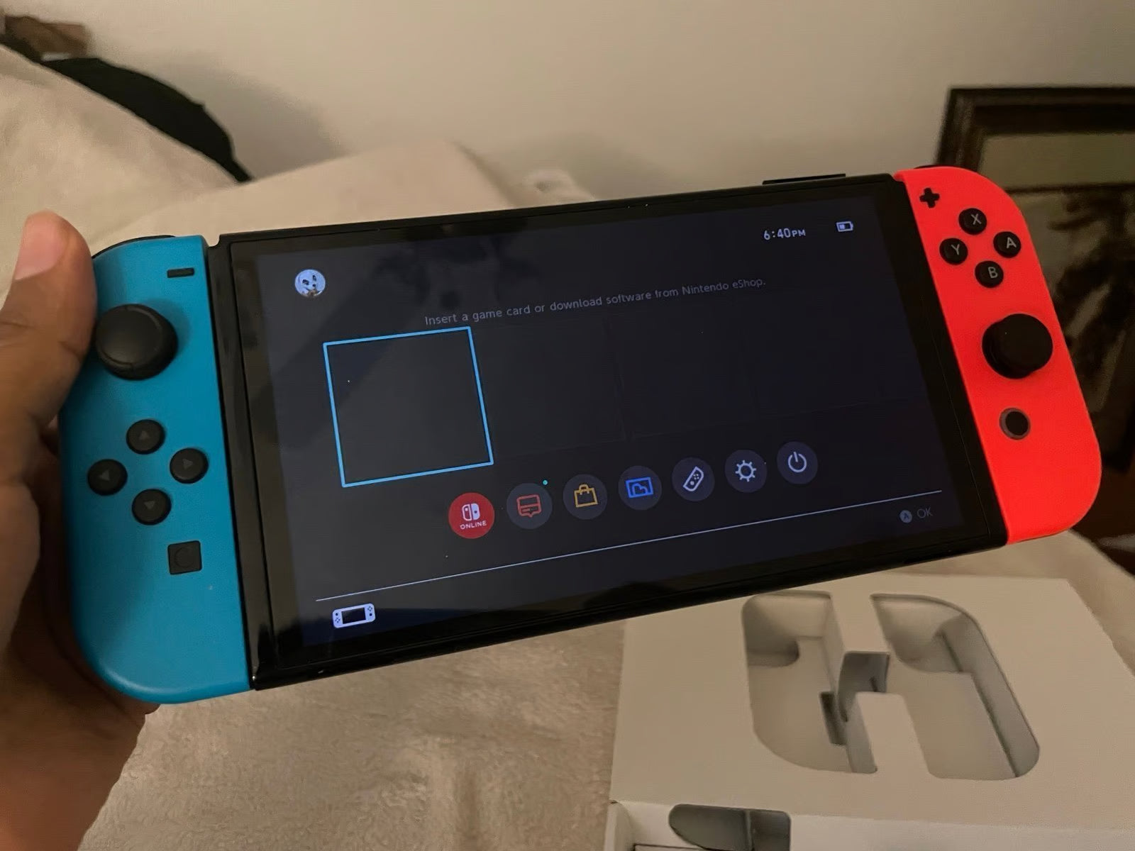 Nintendo switch oled + Two Games 7M37