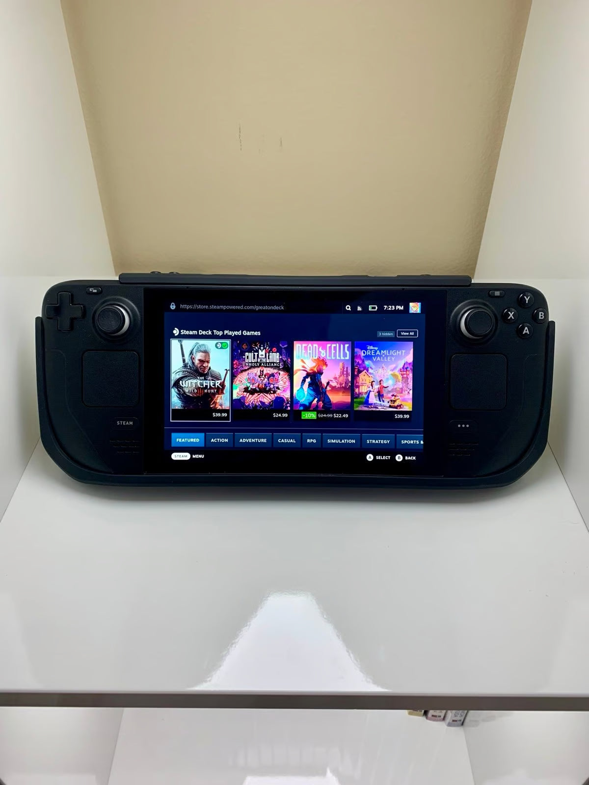 Valve Steam Deck 256gb LCD + Case 3D19