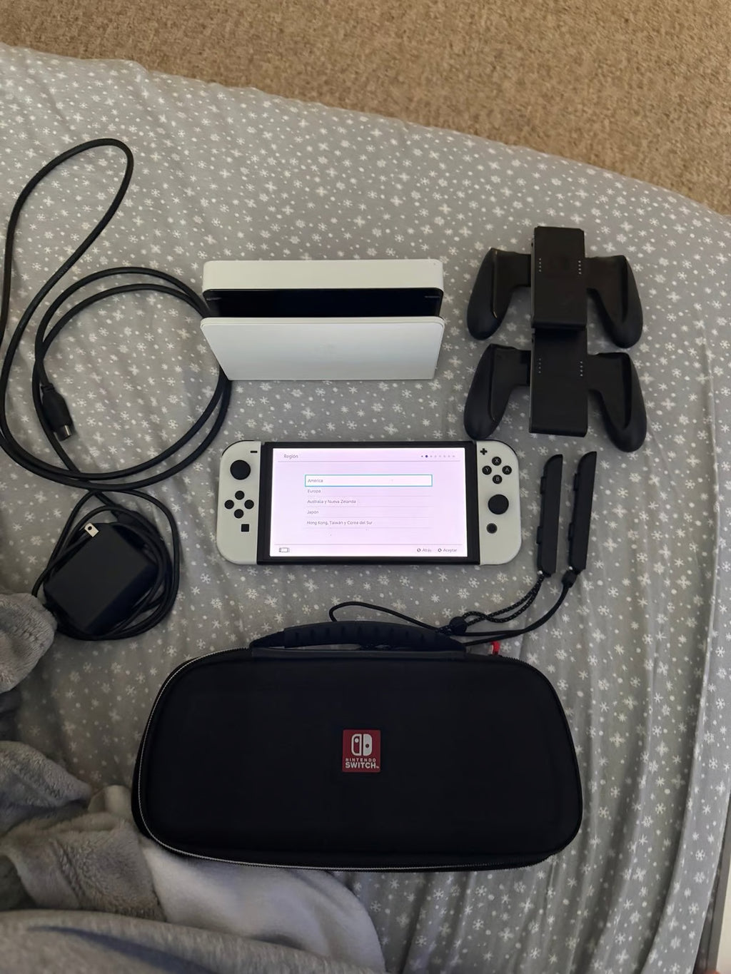 Nintendo Switch OLED white 3W21