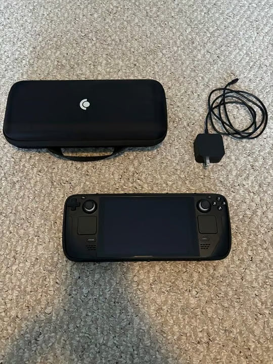 Valve Steam Deck 256 GB Pristine Condition with Bonus 512 GB Micro SD Card 1S12
