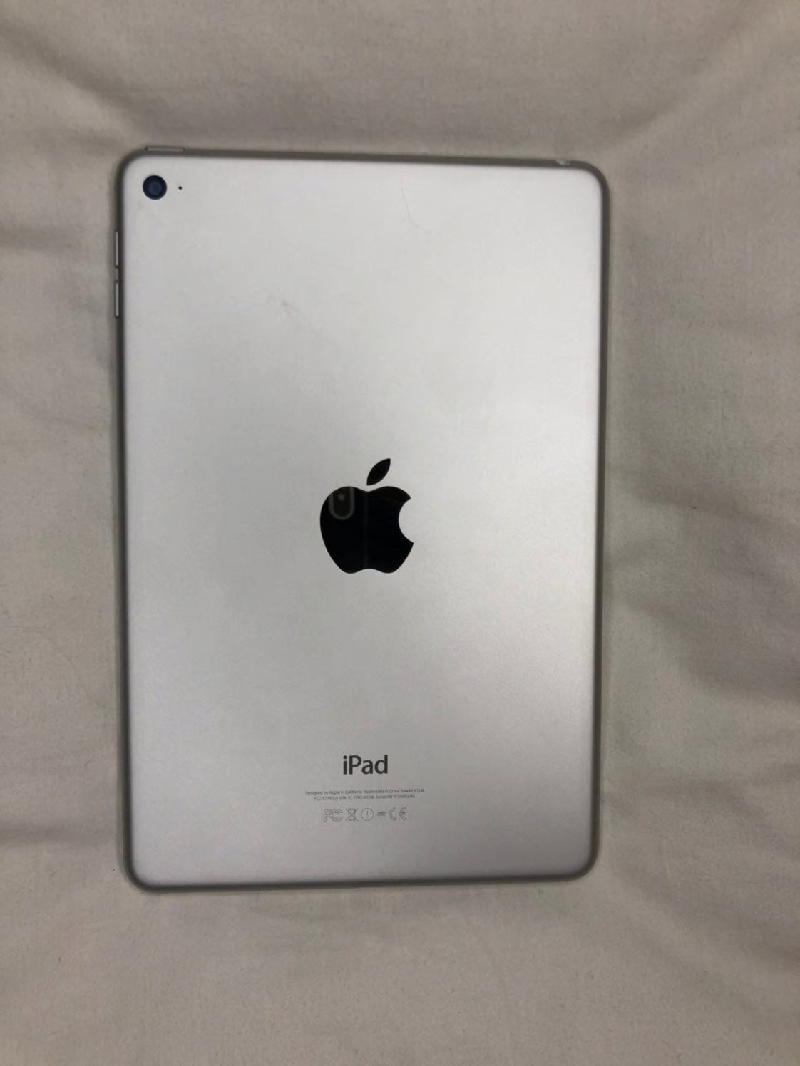 iPad mini 4th generation Silver 128 GB 6U76
