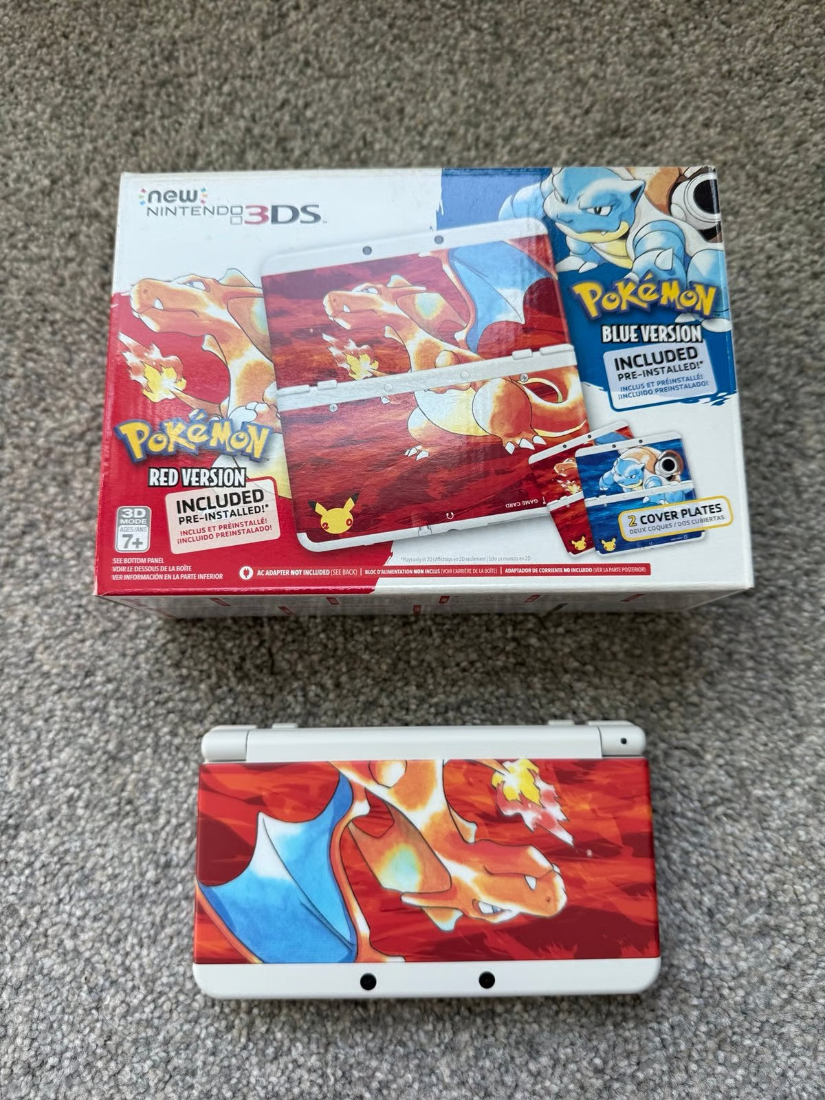 New Nintendo 3ds 20th anniversary pokemon edition