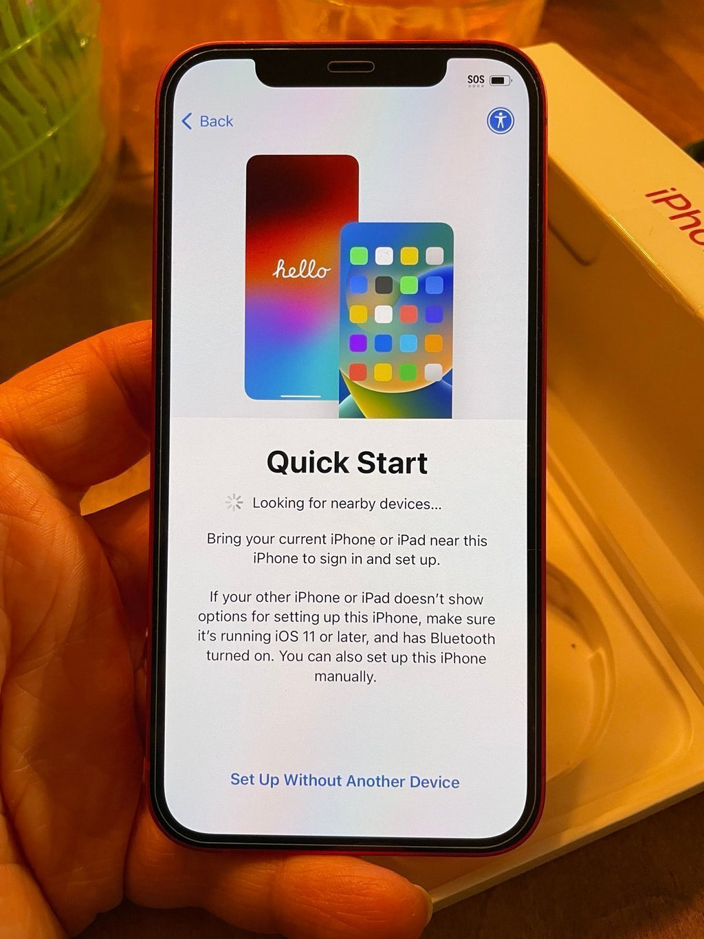 Apple iPhone 12 128GB AT&T Cricket - PERFECT!  鈥?Battery Health @ 90% 9B53