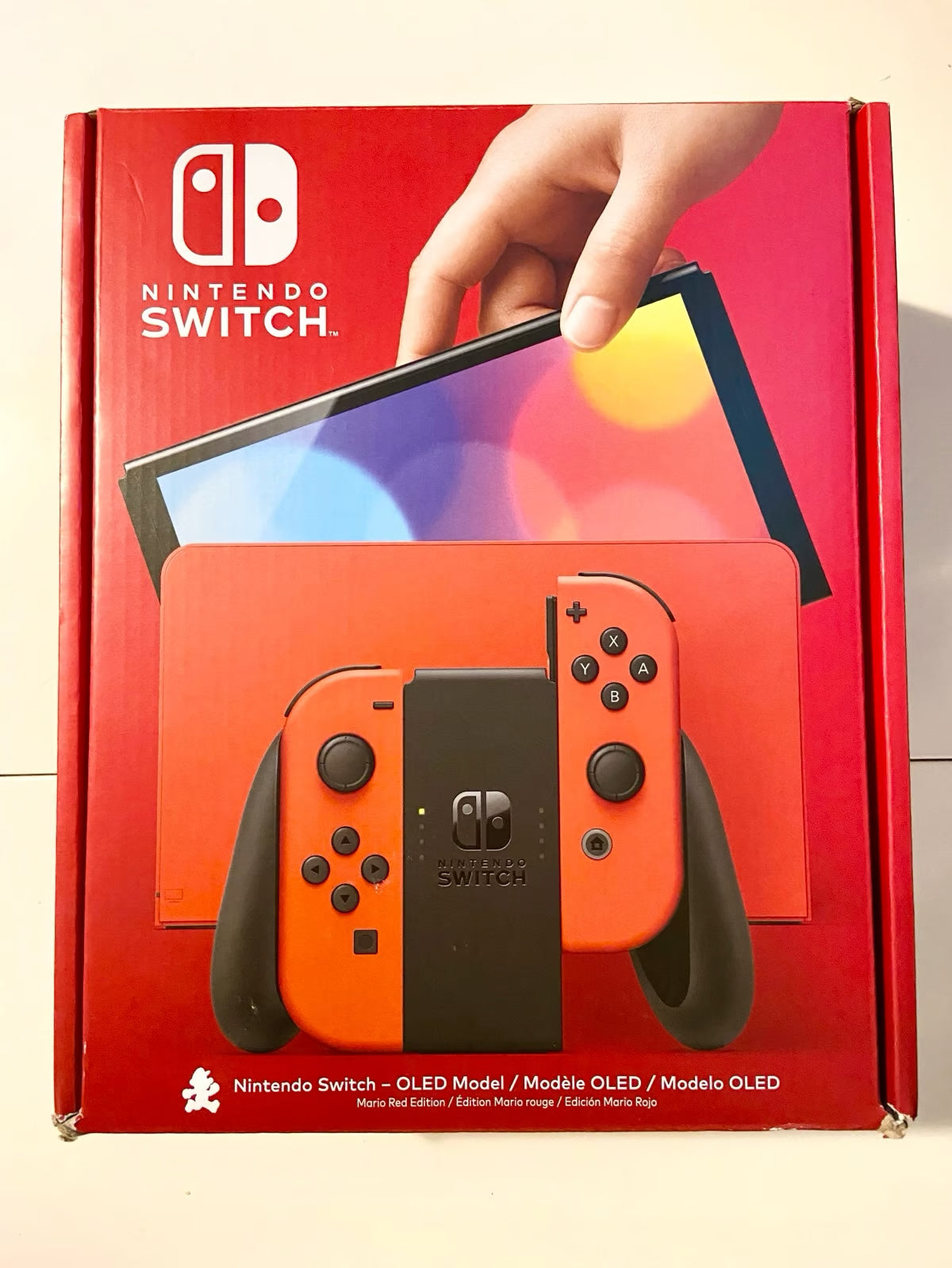 Nintendo Switch OLED Mario Red Edition US version NEW Sealed FREE SHIPPING 9G77