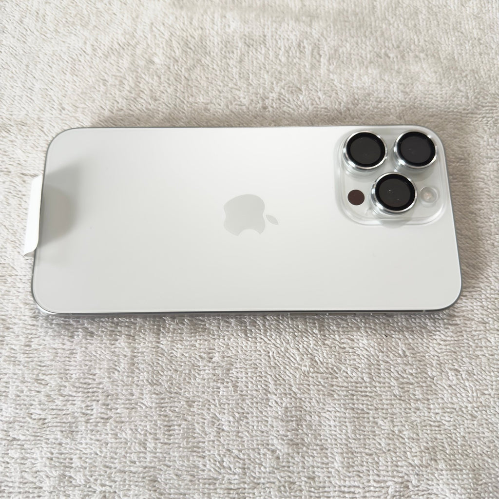 Apple iPhone 15 Pro Max - 256GB - Titanium White (Factory Unlocked) NEW! 6K86