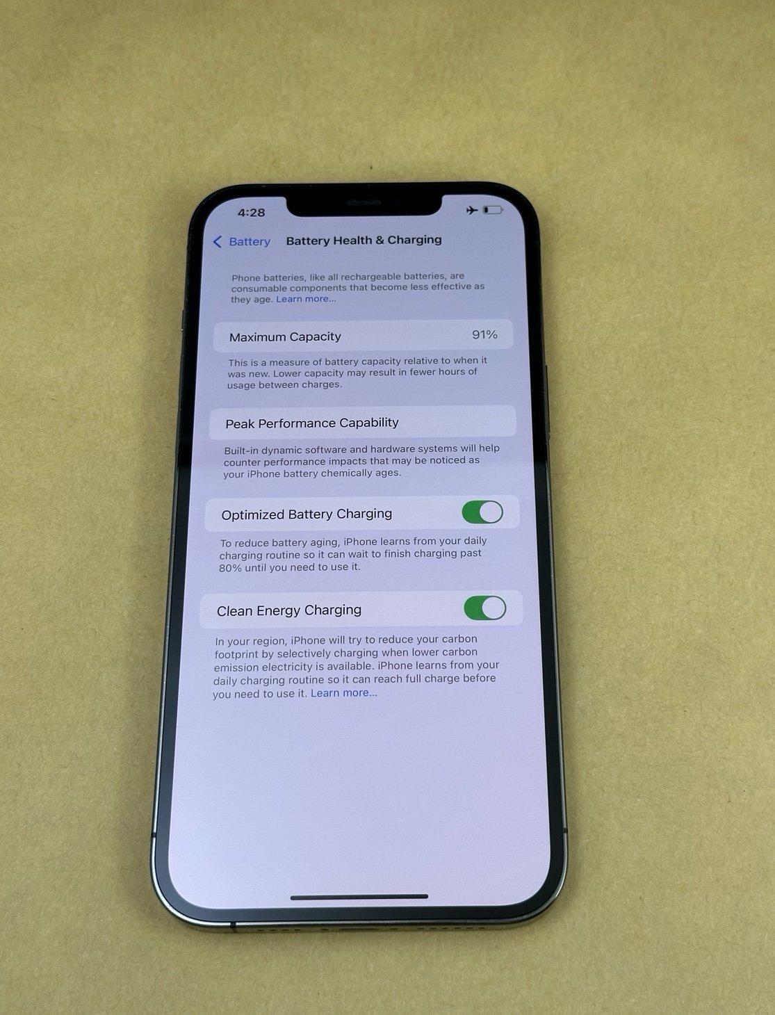 Apple iPhone 12 Pro Max 256gb Verizon in graphite 6H96
