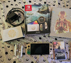 Nintendo Switch OLED Limited Edition Zelda Edition Bundle 3Z82