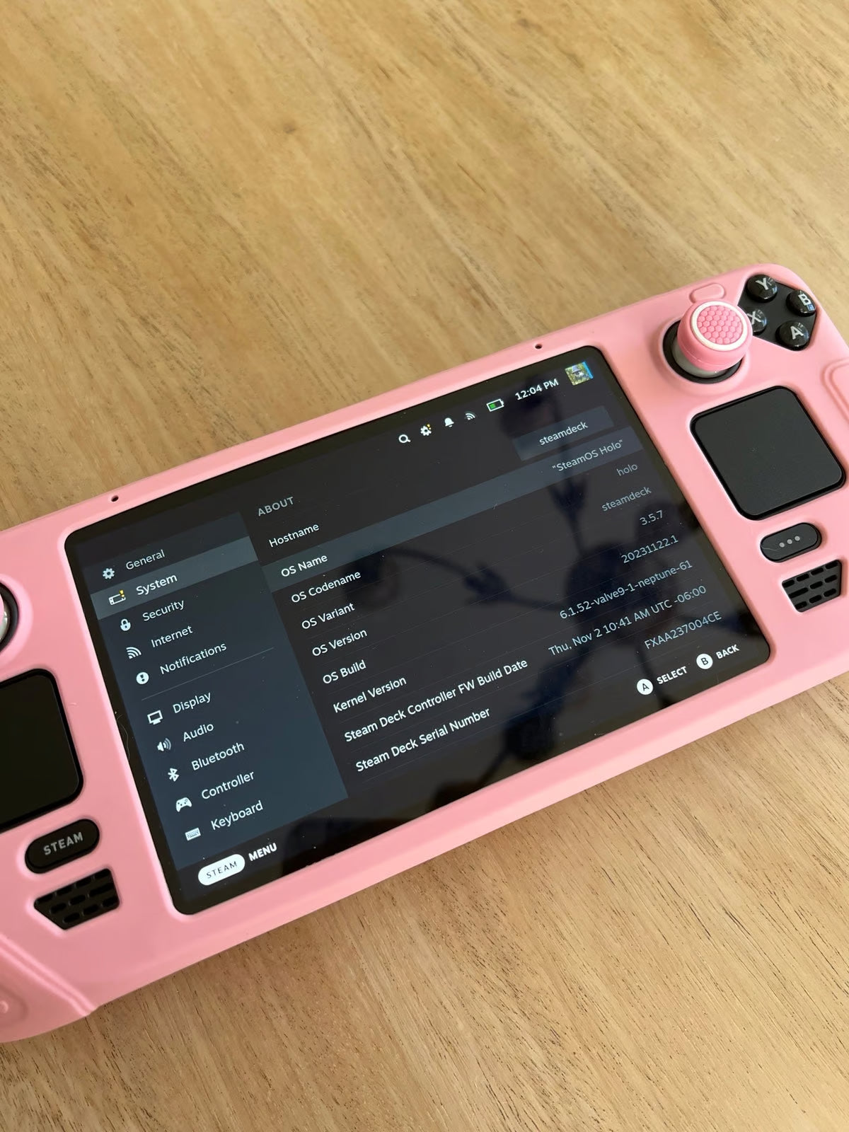 Steam Deck 256gb 1G55