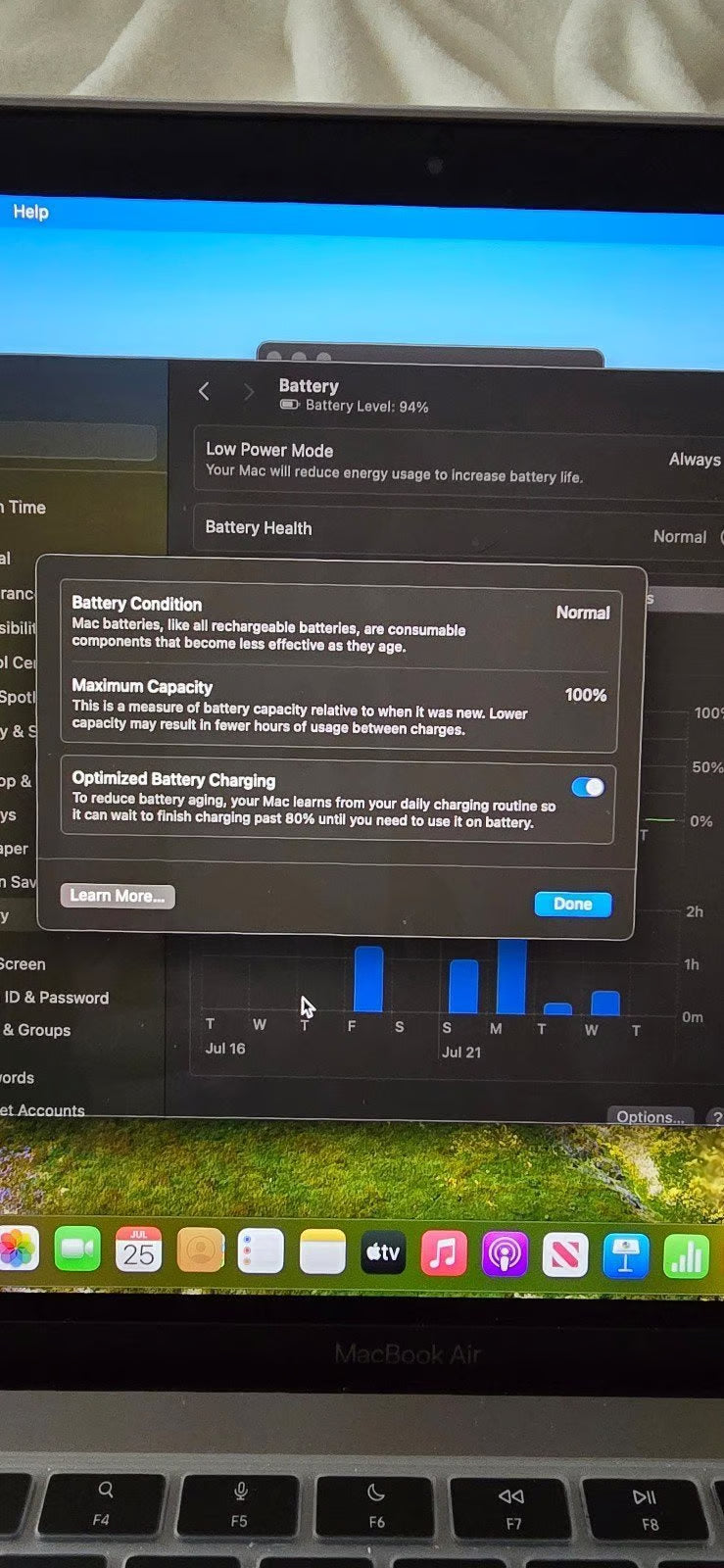 macbookair m1 late 2020 1A81