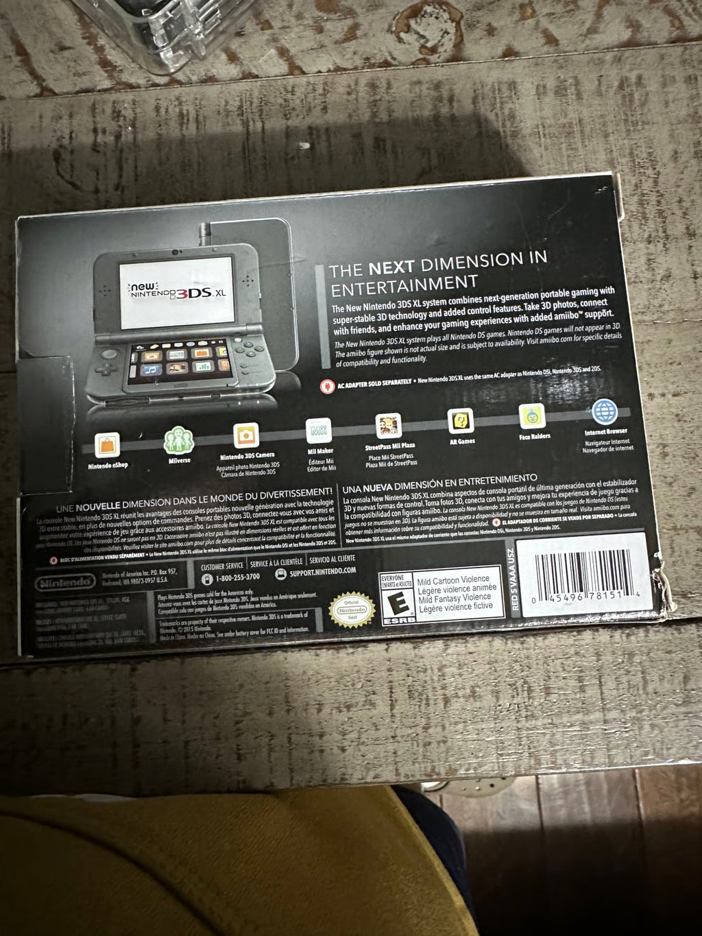Brand new 鈥淣EW鈥?Nintendo 3DS XL Black IPS Screen