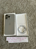 Apple iPhone 15 Pro Max | 256GB Natural Titanium 9T16