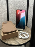 Apple iPhone 15Plus - 128 GB - Pink (Factory Unlocked) GSM/CMDA FREE 2DAY SHIP A 1U12