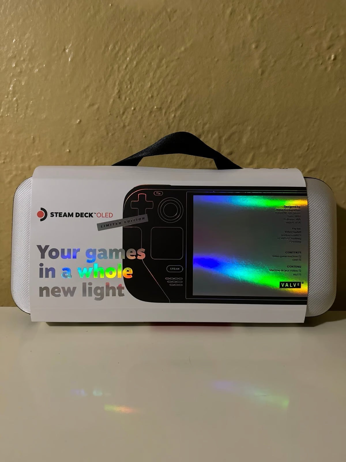 Limited Edition White Steam Deck OLED (1TB) 9Q85