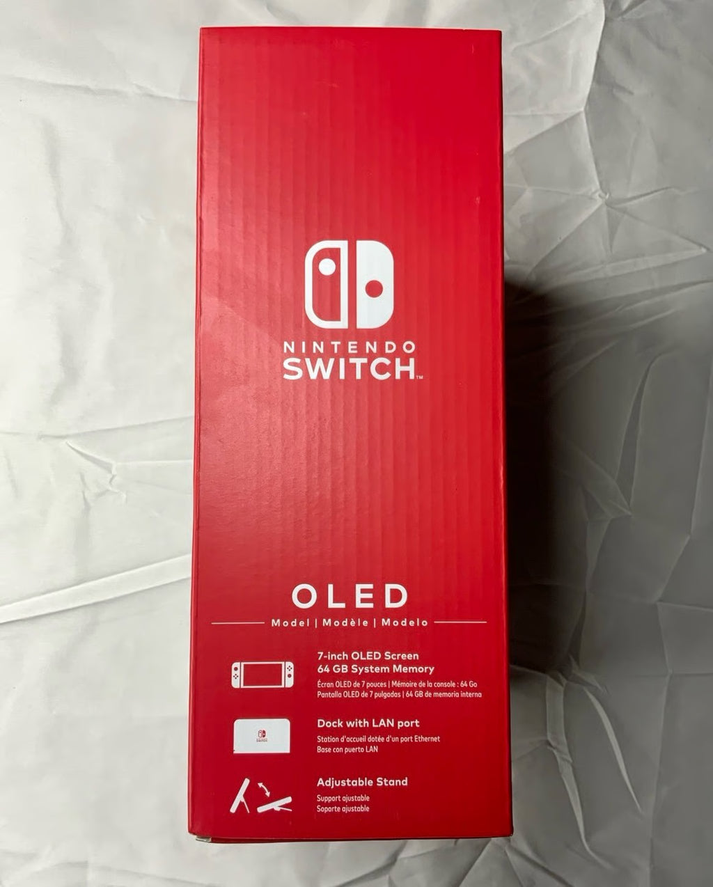 Nintendo switch oled white 7J28
