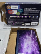 In box New Nintendo 3DS XL Galaxy Edition W/Games, charger,stylus, 128GB SD