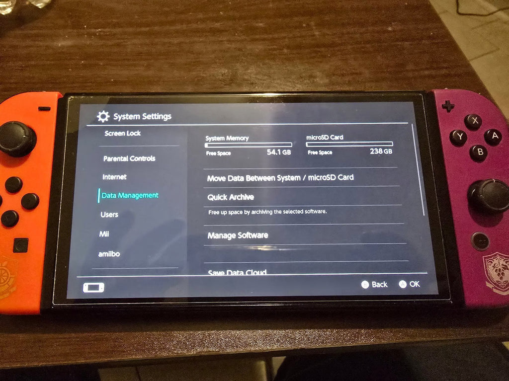Nintendo Switch OLED Pokemon 3K88