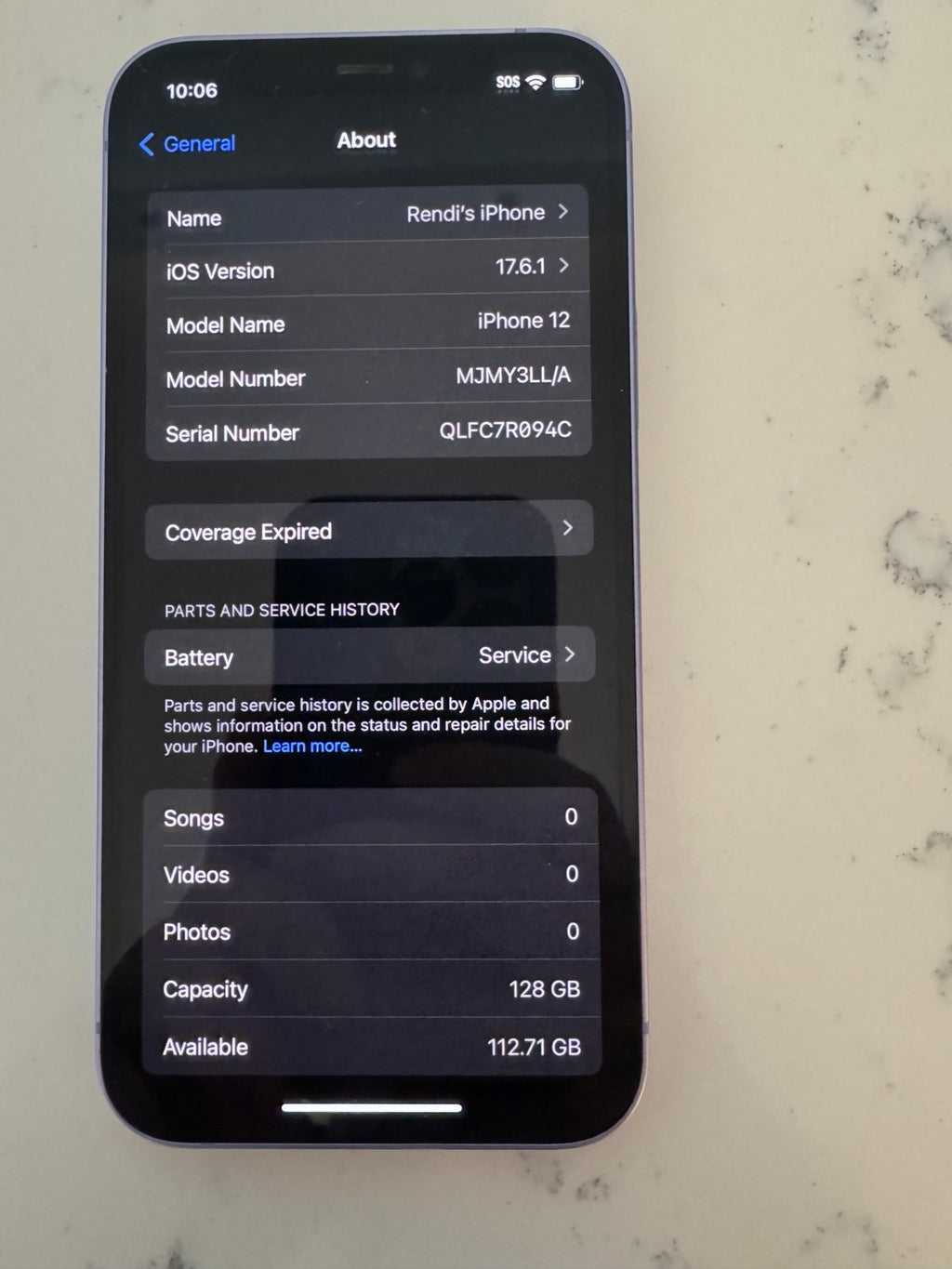 iPhone 12 Great Condition 2P82