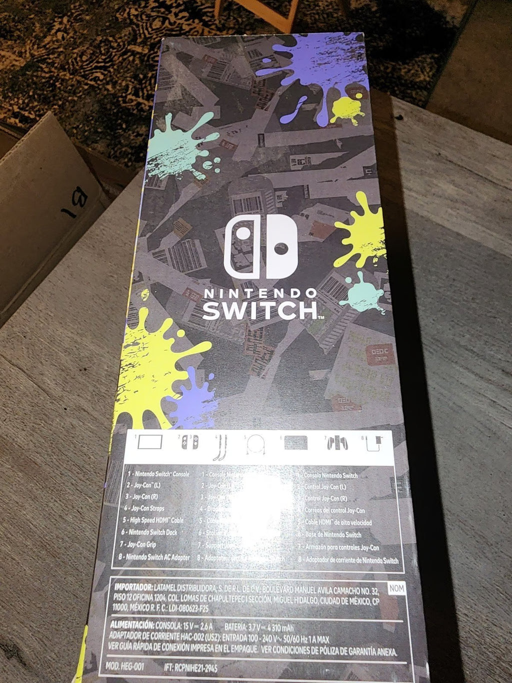 Nintendo Switch OLED 1F18