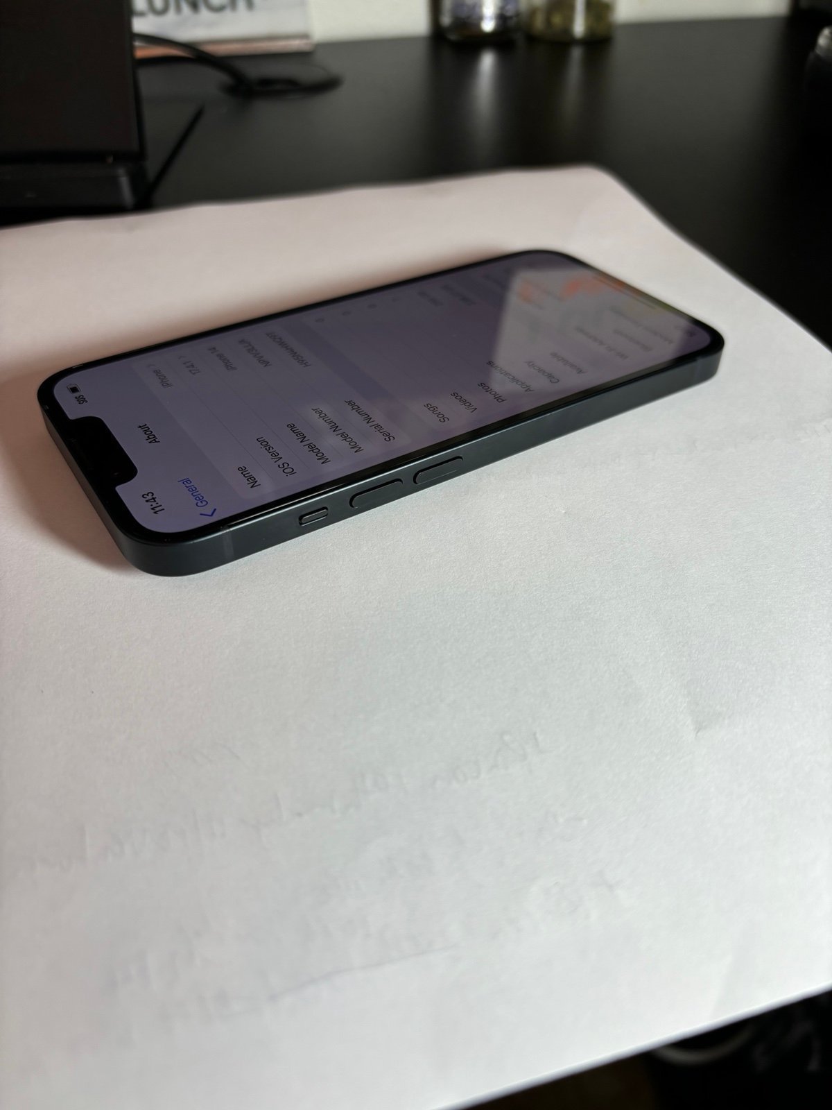 Apple iPhone 14 256gb dark blue (New) 2R56